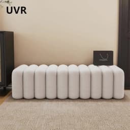 UVR Light Luxury Shoeshine Bench Doorway Upholstered Bench Modern Simple Sofa Footrest Chair Bedside Bench Home Furniture