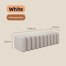 UVR Light Luxury Shoeshine Bench Doorway Upholstered Bench Modern Simple Sofa Footrest Chair Bedside Bench Home Furniture