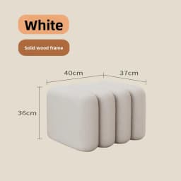 UVR Light Luxury Shoeshine Bench Doorway Upholstered Bench Modern Simple Sofa Footrest Chair Bedside Bench Home Furniture