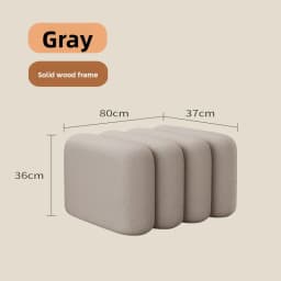 UVR Light Luxury Shoeshine Bench Doorway Upholstered Bench Modern Simple Sofa Footrest Chair Bedside Bench Home Furniture