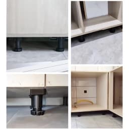 12Pcs Heavy Plastic Kitchen Cabinet Levelers With Toekick Clips
