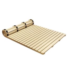 Solid wood gasket tatami bed frame folding bed board non-slip bedroom floor floor breathable moisture-proof row skeleton