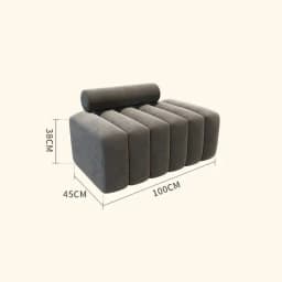 Modern porch Shoe Changing Stools Home Bench Nordic Living Room Furniture Light Luxury fabric Ottomans Clothing Store Sofa Stool