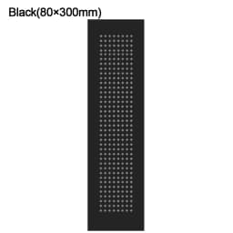 2pcs/set Aluminum Alloy Vents Cover Rectangle 50/80mm Wide Ventilator Grille Cover Breathable Mesh Louver Ventilation Grille