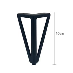 4 PCS Diy Furniture Metal Table Legs Sofa Bed Feet Tv Stand Cabinet Feet Modern Black Golden Replacement Hairpin Legs legs