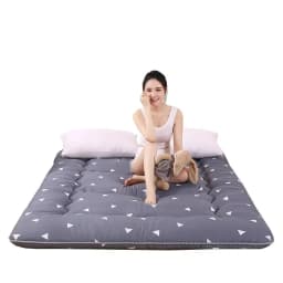 Soft Foldable 8cm Tatami Floor Mat/Pad Fashion Comfy Futon for Dorm/Home Nap Thickened Single Use Sleeping Mattress/Bed