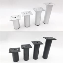 [Onuobao] 4PCS Aluminum Alloy Adjustable metal furniture Legs Sofa Feet Cabinet Feet Adjustable leg Heightening 6~35cm