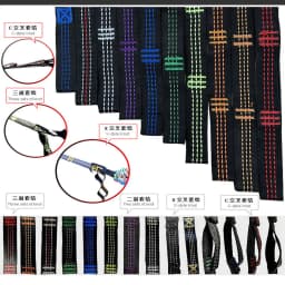 2.5M/3M Tree Swing Hanging Hammock Straps Rope Heavy Duty Load Capacity Outdoor Camping Hiking Hammock Hanging Belt