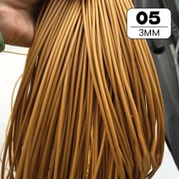 2.5/3Cm 500G Round Pe Rattan Plastic Synthetic Rattan Weaving Raw Material Knit Furniture Repair Chair Table Storage Basket Tool
