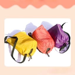 Portable Foldable Inflatable Sofa Bed for Camping, Patio Furniture, Outdoor Set, Beach Beds, Relax Picnic, Single Couch