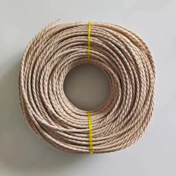 4mm Danish Paper Cord, Natural 3-Ply Oiled Paper Rope 500g for Chair Seat Weaving, DIY Crafts, Gardening
