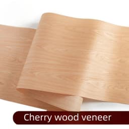 58x250cm T0.2mm Veneers For Wooden Doors Wood Veneer White Oak Black Walnut Cherry Teak Furniture Veneer