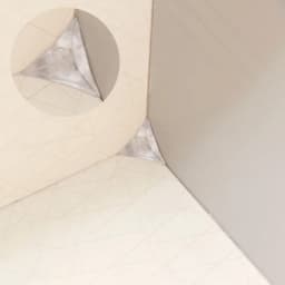 50pcs Clear Dustproof Corner Protector Protective Edge Triangles Soft PP Portable Triangle Stair Dust Corners Brackets