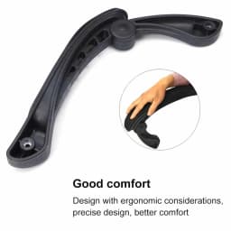 2x Universal Office Chair Armrest Replacement Armrest Height Cushions Adjustable Footrest Set Rotation for Lifting Office Chair
