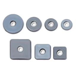 8pcs Slider Pad Easy Move Heavy Furniture Table Bases Protector Legs Anti-abrasion Floor Mat with Screws