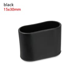 4pcs Non-Slip Oval Chair Leg Caps Feet Protector Pads Furniture Leveling Feet Mat Furniture Table Covers Socks Dust Cover