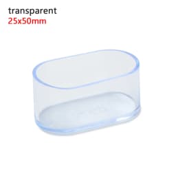 4pcs Non-Slip Oval Chair Leg Caps Feet Protector Pads Furniture Leveling Feet Mat Furniture Table Covers Socks Dust Cover