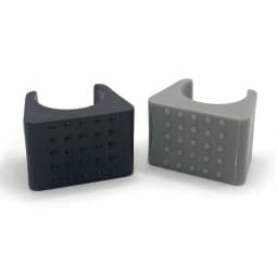 10Pcs 19mm Plastic Office Chair Leg Pads Covers U-type Tube Pipe Clamp Chair Leg Tip Protectors Feet Wrap Pads Floor Protection