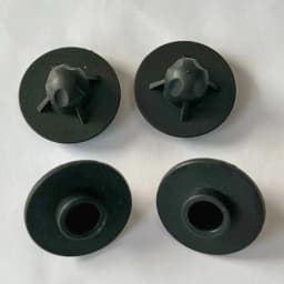 1Set Universal Moon Chair Accessory Wear-resistant Anti-slip Leg Protectors Anti-sag Removable Foot Covers Joint Plug