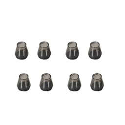 8pcs Silicone Chair Feet Cover TPR Non-Slip Round Chair Leg Caps with Felt Rubber Chair Feet Pads Feet Cap Bottom