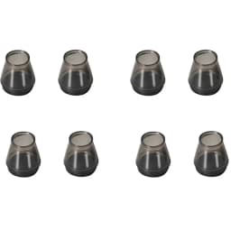 8pcs Silicone Chair Feet Cover TPR Non-Slip Round Chair Leg Caps with Felt Rubber Chair Feet Pads Feet Cap Bottom