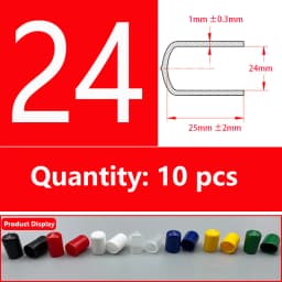 Rubber Cap Sleeve Soft Elasticity Silicone Protective Cover Sealing Plug Thread Protection Sleeve Black Red White Blue 1.5-24mm