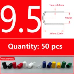 Rubber Cap Sleeve Soft Elasticity Silicone Protective Cover Sealing Plug Thread Protection Sleeve Black Red White Blue 1.5-24mm