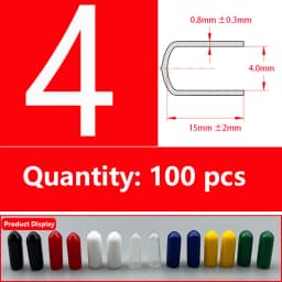 Rubber Cap Sleeve Soft Elasticity Silicone Protective Cover Sealing Plug Thread Protection Sleeve Black Red White Blue 1.5-24mm