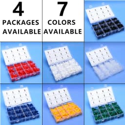 Rubber Cap Sleeve Soft Elasticity Silicone Protective Cover Sealing Plug Thread Protection Sleeve Black Red White Blue 1.5-24mm