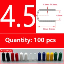 Rubber Cap Sleeve Soft Elasticity Silicone Protective Cover Sealing Plug Thread Protection Sleeve Black Red White Blue 1.5-24mm