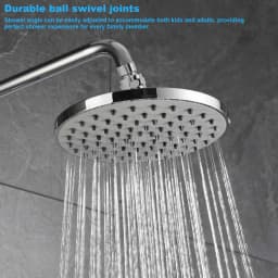 Brass Chrome Ball Joint Shower Arm Head Angle Adjustable Swivel Adapter