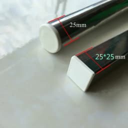 10Pcs White Rectangle Plastic Pipe Plug Blanking End cap 30x30mm square tube plug anti-slip table chair foot cover Home Decor