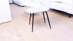 16PCS Chair Leg Floor Protectors Silicone Chair Leg Caps for 15~25° Tilt Chair Legs Hardwood Floor Non Slip Felt Furniture Pads