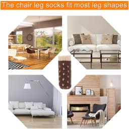 Protective Case Non-Slip High Elastic Furniture Feet Cover Chair Leg Caps Furniture Socks Pads