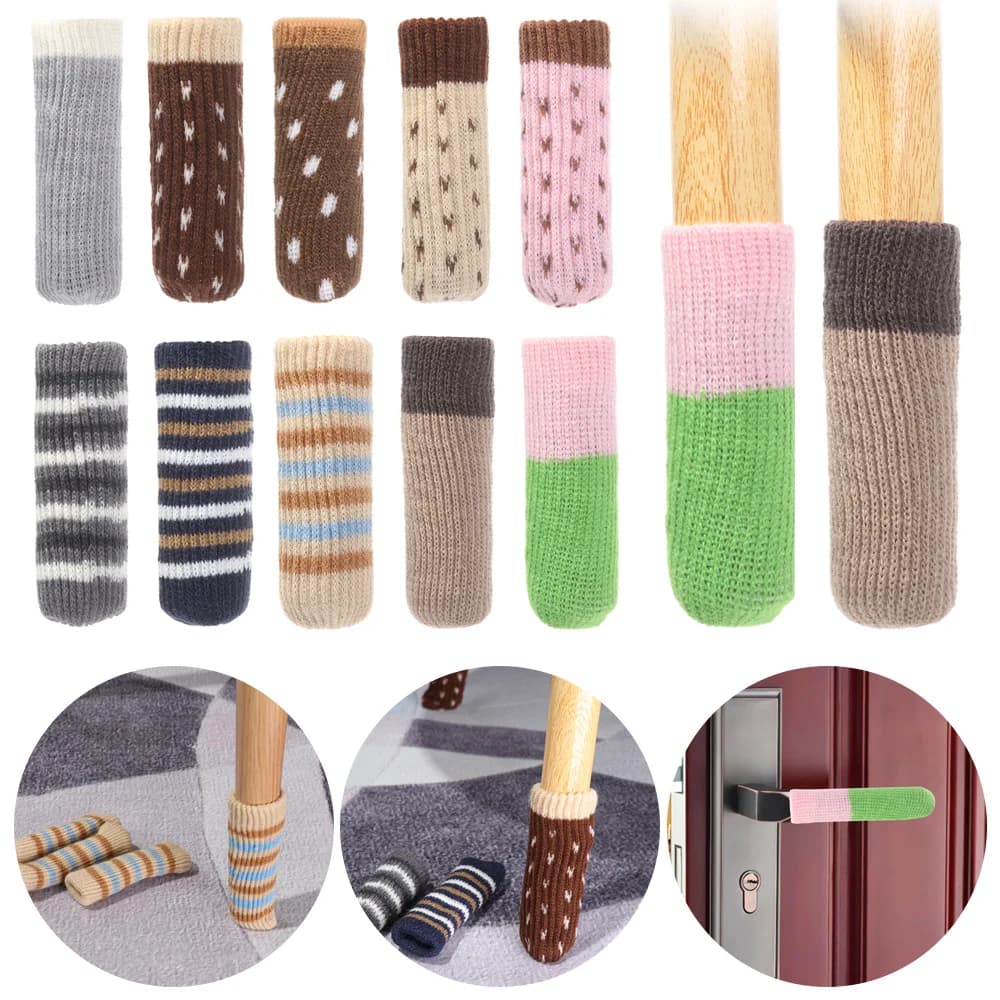 Protective Case Non-Slip High Elastic Furniture Feet Cover Chair Leg Caps Furniture Socks Pads