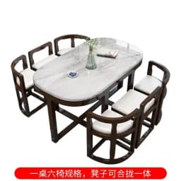 For Wooden Modern Dining Room 6 Chairs Eclectic Large Kitchen Console Table Chairs Chinese Mesas De Comedor Kitchen Furniture