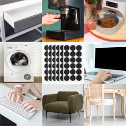 Self Adhesive Furniture Leg Feet Protector Pad Chair Leg Pad Anti-Skid Scratch Resistant Furniture Feet Floor Protector Pads DIY