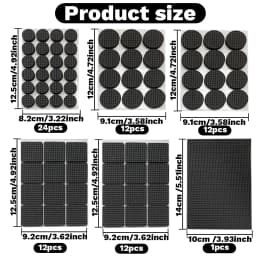 Self Adhesive Furniture Leg Feet Protector Pad Chair Leg Pad Anti-Skid Scratch Resistant Furniture Feet Floor Protector Pads DIY