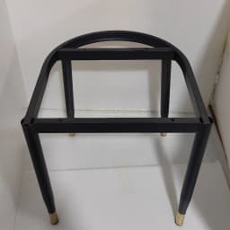 Heavy Duty Chair Legs Industrial Wrought Iron Stool Replacement Legs Square Support Base for Chair Support Frame Accessories