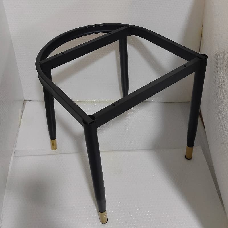 Heavy Duty Chair Legs Industrial Wrought Iron Stool Replacement Legs Square Support Base for Chair Support Frame Accessories