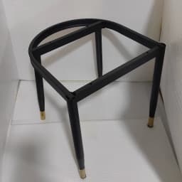 Heavy Duty Chair Legs Industrial Wrought Iron Stool Replacement Legs Square Support Base for Chair Support Frame Accessories