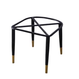 Heavy Duty Chair Legs Industrial Wrought Iron Stool Replacement Legs Square Support Base for Chair Support Frame Accessories