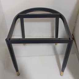 Heavy Duty Chair Legs Industrial Wrought Iron Stool Replacement Legs Square Support Base for Chair Support Frame Accessories