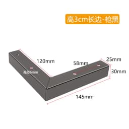 4pcs Metal Furniture Feet Hardware Feet Support Feet TV Cabinet Feet Kitchen Cabinet Feet Bedside Table Feet Coffee Table Feet