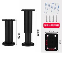1PCS Plinth Feet Kitchen Cabinet Leg Stainless Steel Adjustable for Home DIY Projects Couch Sofa Cabinet Nightstand TV Stand