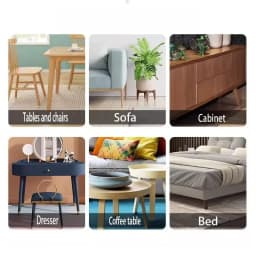 16pcs Rubber Chair Leg Caps Transparency Floors Protector Pads Home Decor Wear-resistant Non-Slip Furniture Legs Covers Tool