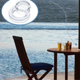 A95I-2Set Umbrella Hole Rings Umbrella Hole Ring With Cap Sleeve Umbrella Plug Cap Sleeve Outdoor Table Hole Cover Dust Plug