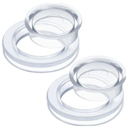 A95I-2Set Umbrella Hole Rings Umbrella Hole Ring With Cap Sleeve Umbrella Plug Cap Sleeve Outdoor Table Hole Cover Dust Plug