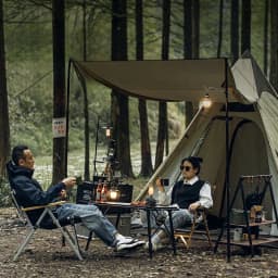 Outdoor Camping Adjustable Aluminum Alloy Folding Table Detachable Panel Barbecue Table IGT Table Mobile Kitchen Picnic Table