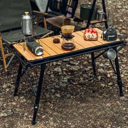 Outdoor Camping Adjustable Aluminum Alloy Folding Table Detachable Panel Barbecue Table IGT Table Mobile Kitchen Picnic Table